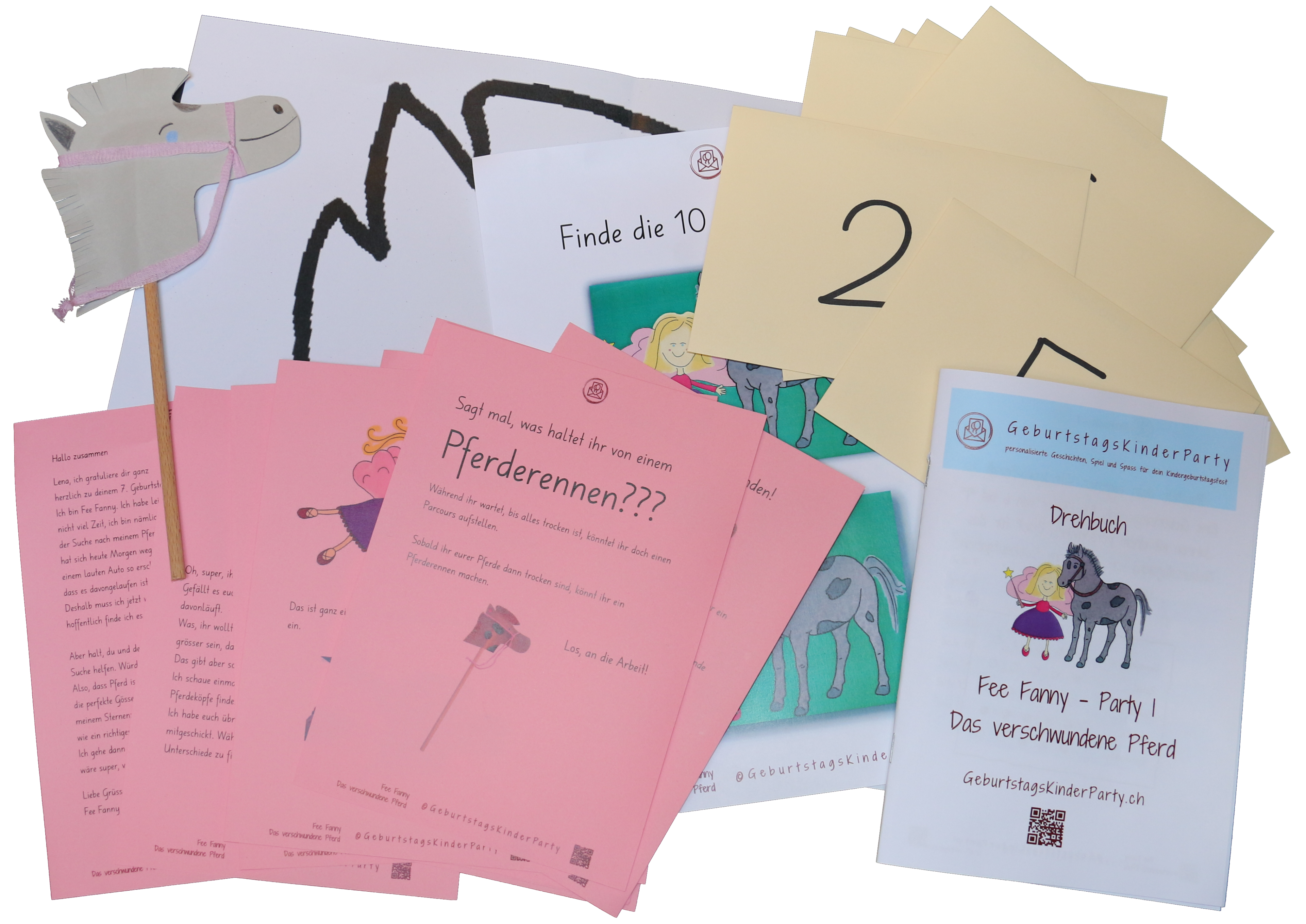 Material für Fee Fanny - Das verschwundene Pferd